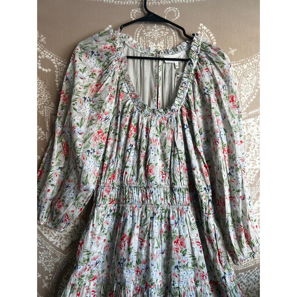 NWT The Great Cotton The Moonstone Floral Midi Dress Sweet Meadow Floral Size 1 - Picture 5 of 10